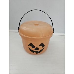 Vintage 1986 McDonald's Halloween McPunk'n Trick or Treat Bucket Pail *READ*‎